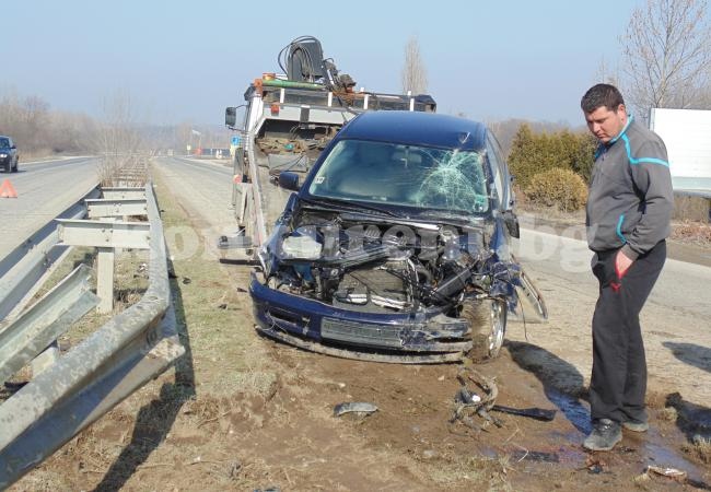 От полицията казаха кой е виновен за зрелищна катастрофа край Враца