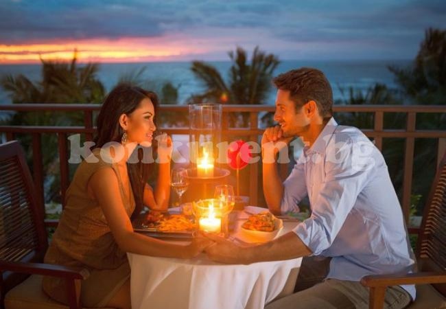 Какво хапват жените и мъжете на любовна среща 