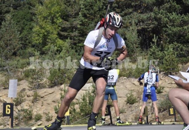 Кристиян Стоянов печели титла в летния биатлон на Белмекен