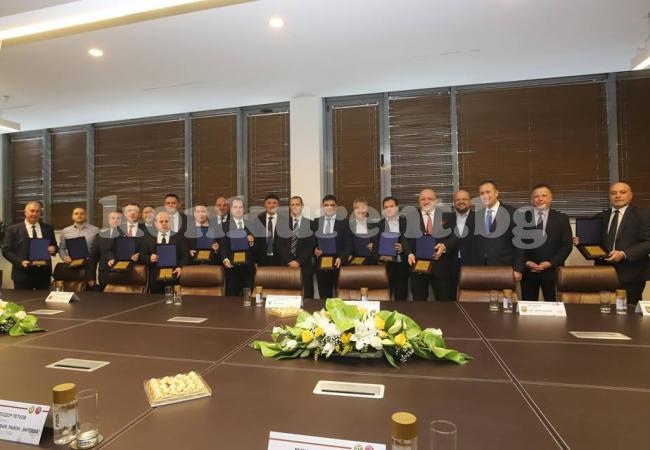 Кметовете от Северозапада се срещнаха с шефа на УЕФА /Снимки/