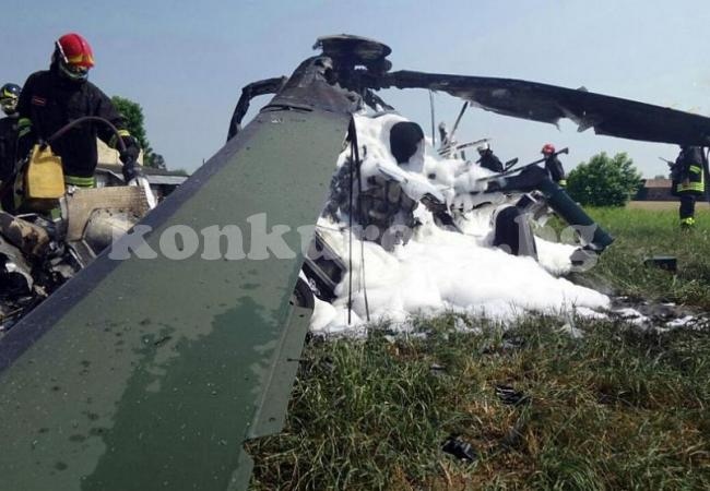 10 души са загинали в катастрофа на военен хеликоптер