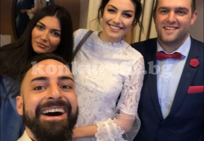 Мис България се омъжи за бившия на Елен Колева
