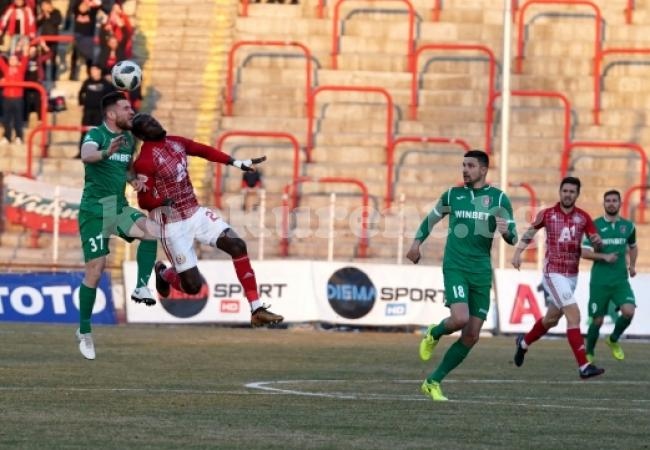 Гол-бижу на Стоев отчете Ботев срещу ЦСКА за 1:2