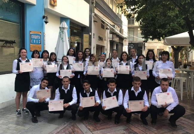 Учители и ученици от ПГТР - Враца спечелиха приятели в Испания