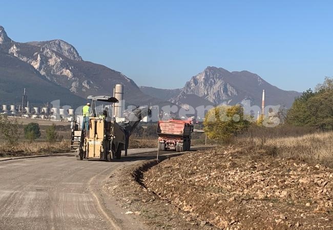 Започна асфалтирането на ключови пътни участъци в града и населените места на Враца