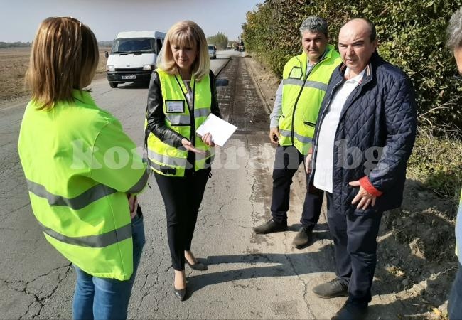 Започнаха ремонтните дейности на пътя Мездра – Роман 