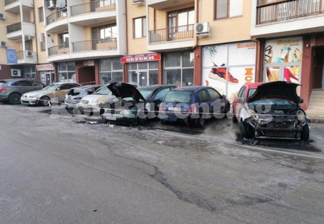 Двама врачани са арестувани за палежа на 7 коли в Троян