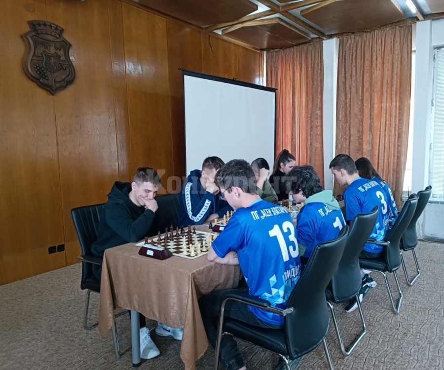 Излъчиха първенците по шахмат от общинския кръг  на ученическите игри във Видин