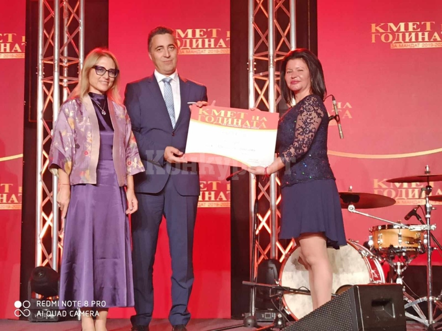 Инж. Маринела Николова е победител в категориите „Спорт и младежки политики” и „Smart City” в конкурса „Кмет на годината” за мандат 2019 – 2023