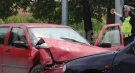 Два автомобила са катастрофирали в Козлодуй, единият шофьор е избягал 
