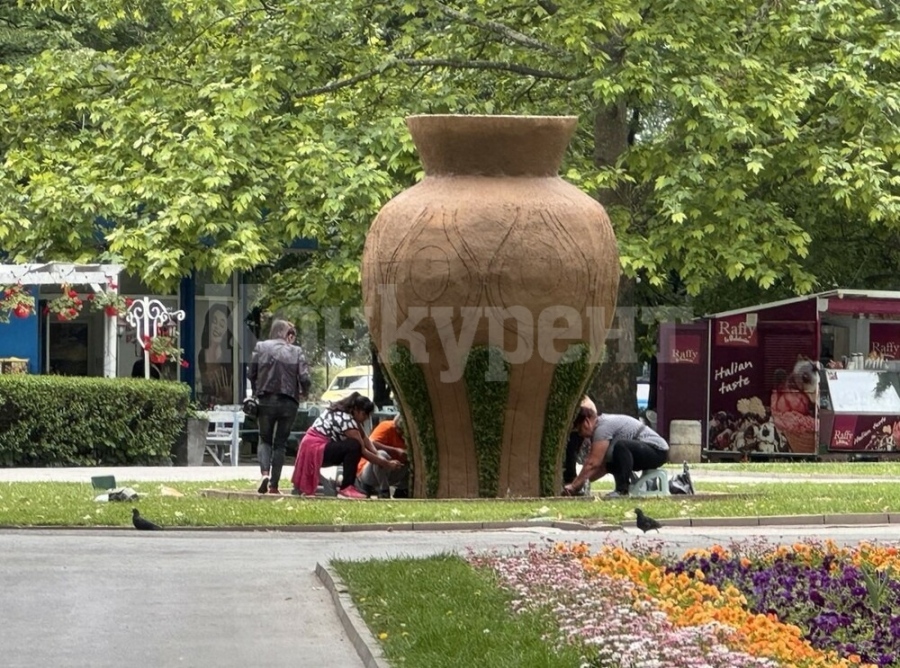 Повече от 35 000 цветя ще красят Вазата в Парка на младежта в Русе