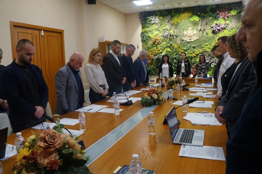 Съветниците в Козлодуй почетоха паметта на инж. Рашо Първанов