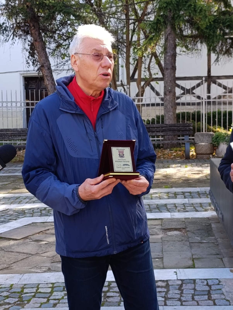 Красимир Григоров е „Будител на годината“ за 2025 г. за Враца
