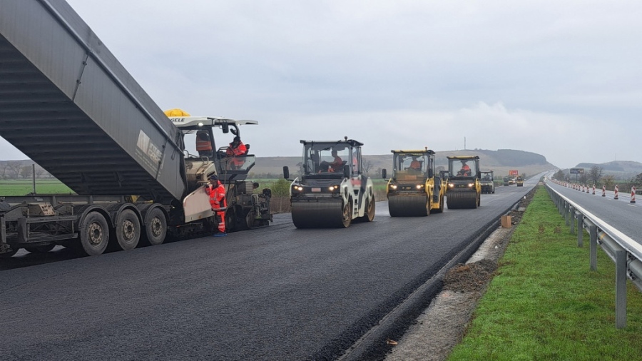От утре се възстановява движението в ремонтирания 7-километров участък на АМ „Хемус“