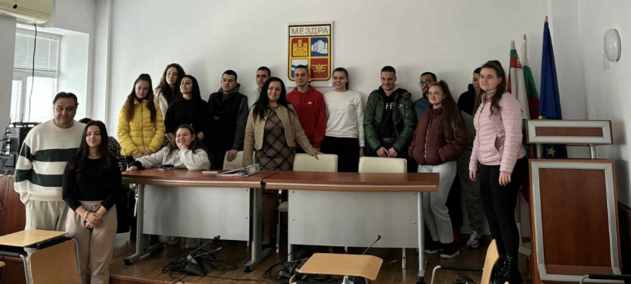 Посещение от ученици от  СУ \