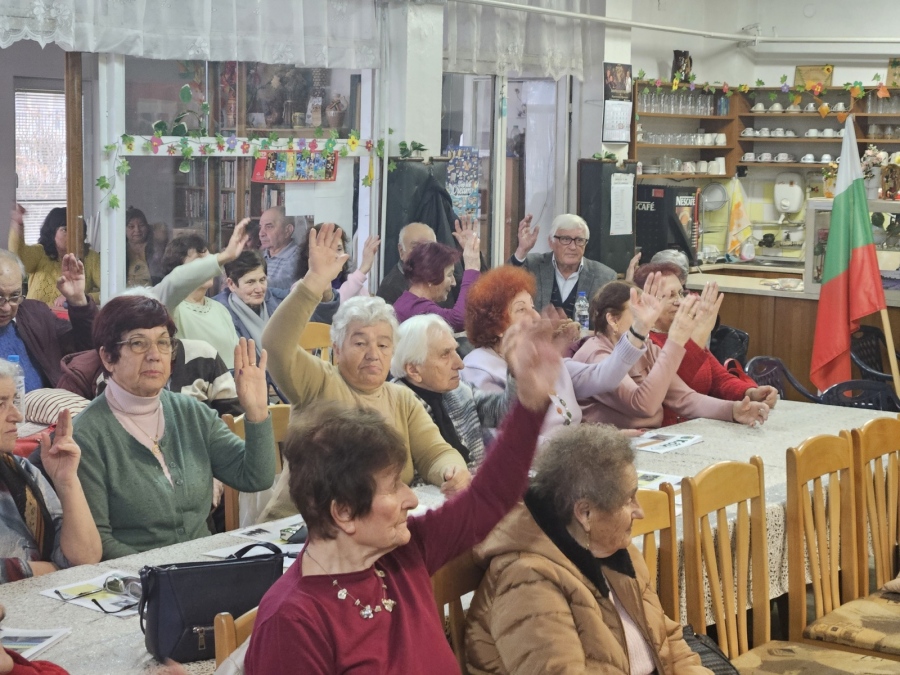Годишно отчетно събрание на Клуба на туристите-ветерани в Берковица