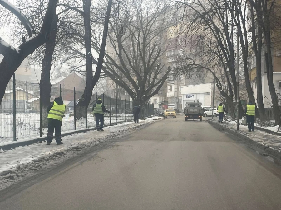 Предприети действия по зимното поддържане във Видин