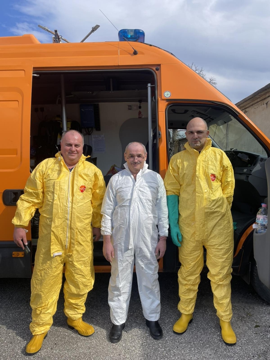 Врачанските огнеборци изпратиха в заслужена пенсия инспектор Янчик