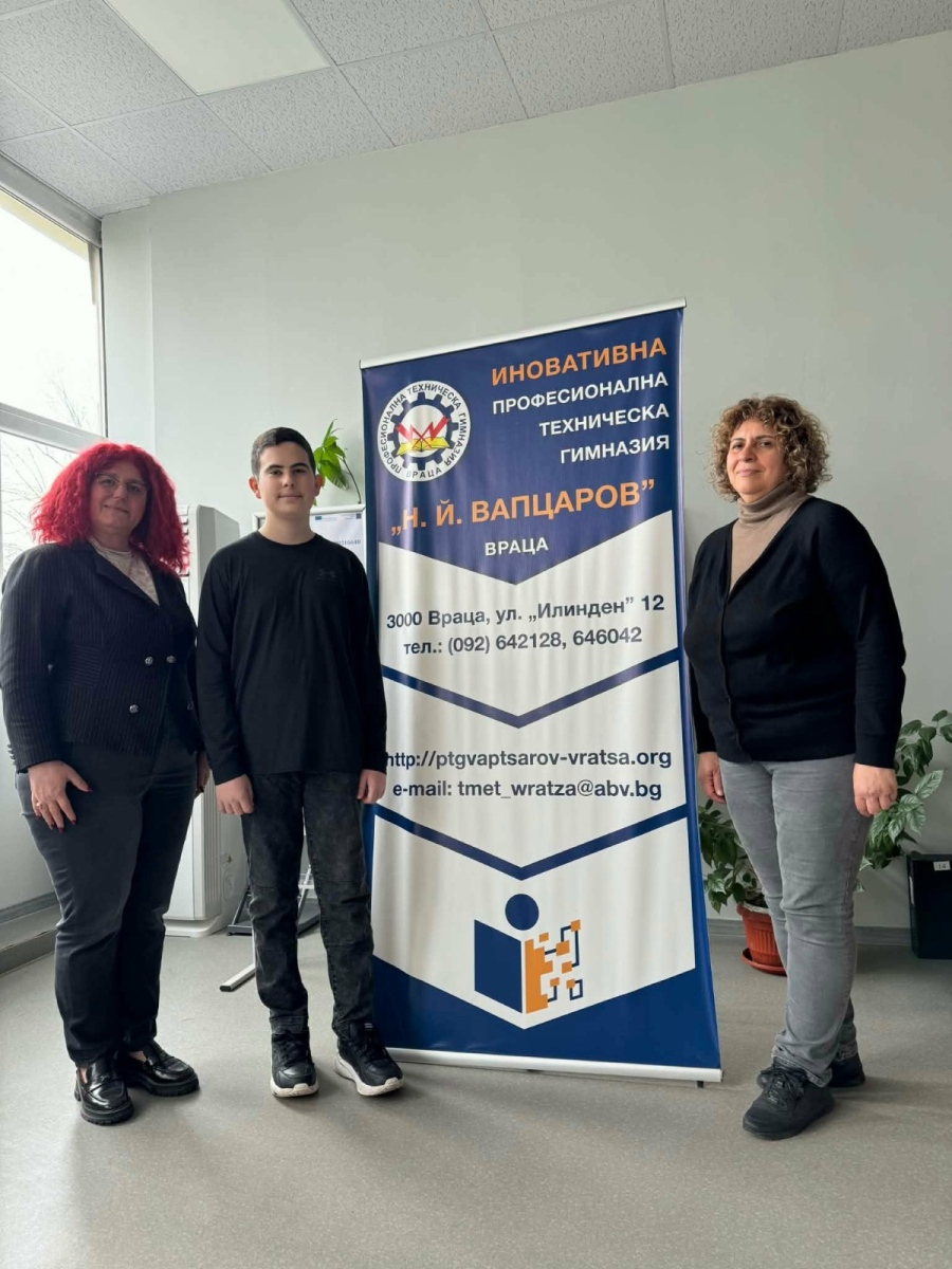 Отлично представяне в областния кръг на Националната олимпиада по техническо чертане