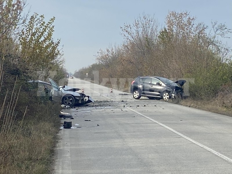 Тежка катастрофа до Пловдив