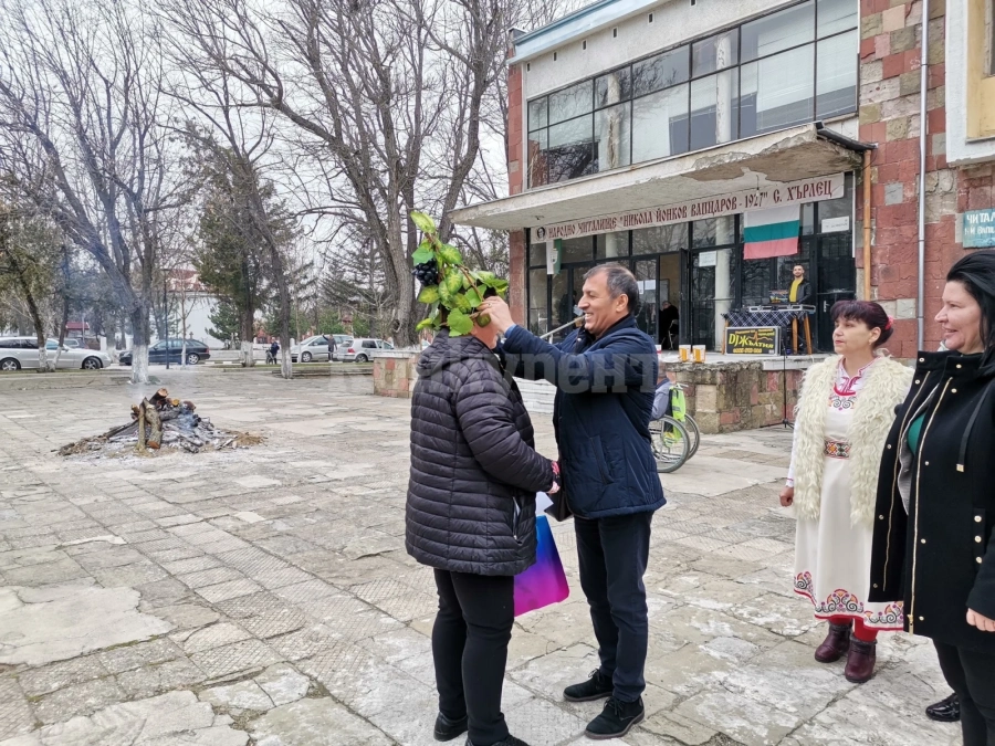 Избраха Цар на виното в Хърлец СНИМКИ