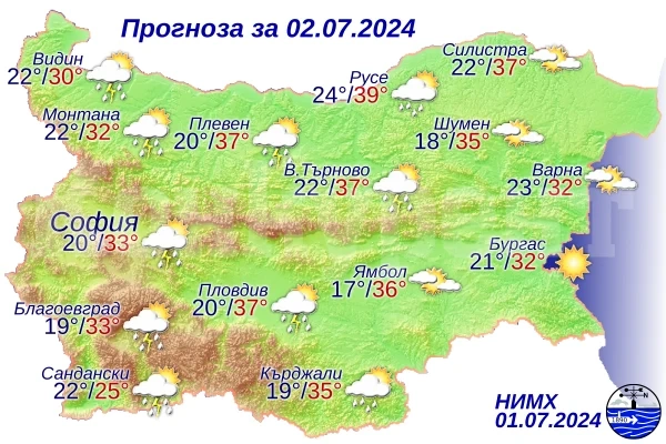 Ето какво време ни очаква днес