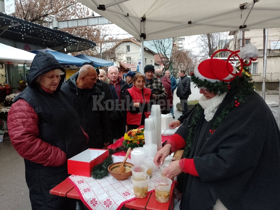 Близо 200 души похапнаха вкусна рибена чорба на пазара в Монтана