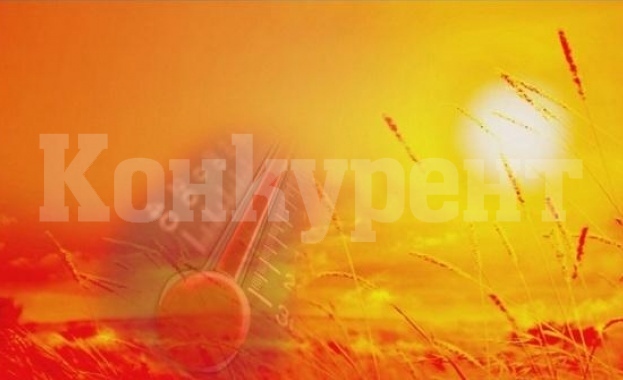 Слънчево и горещо в неделя