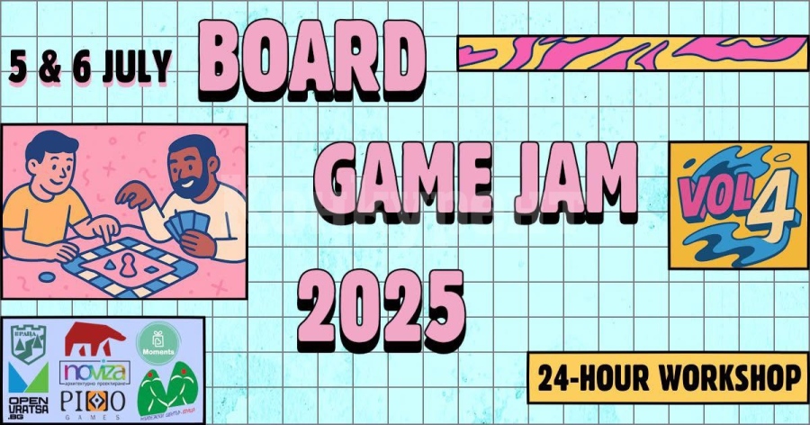  Board Game Jam Vol. 4 – където идеите оживяват!