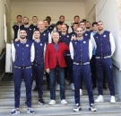 В навечерието на новия сезон волейболистите гостуваха в община Монтана, кметът им пожела успех