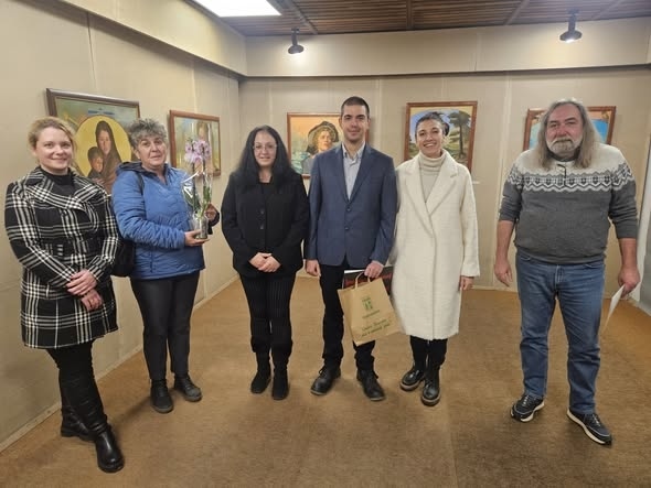 Изложба живопис беше открита в градска художествена галерия „Отец Паисий“ – Берковица