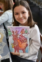 Коледна арт работилница за деца се проведе във Вършец