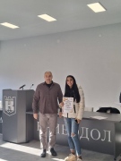 Кметът на Криводол Христо Доков награди ученици