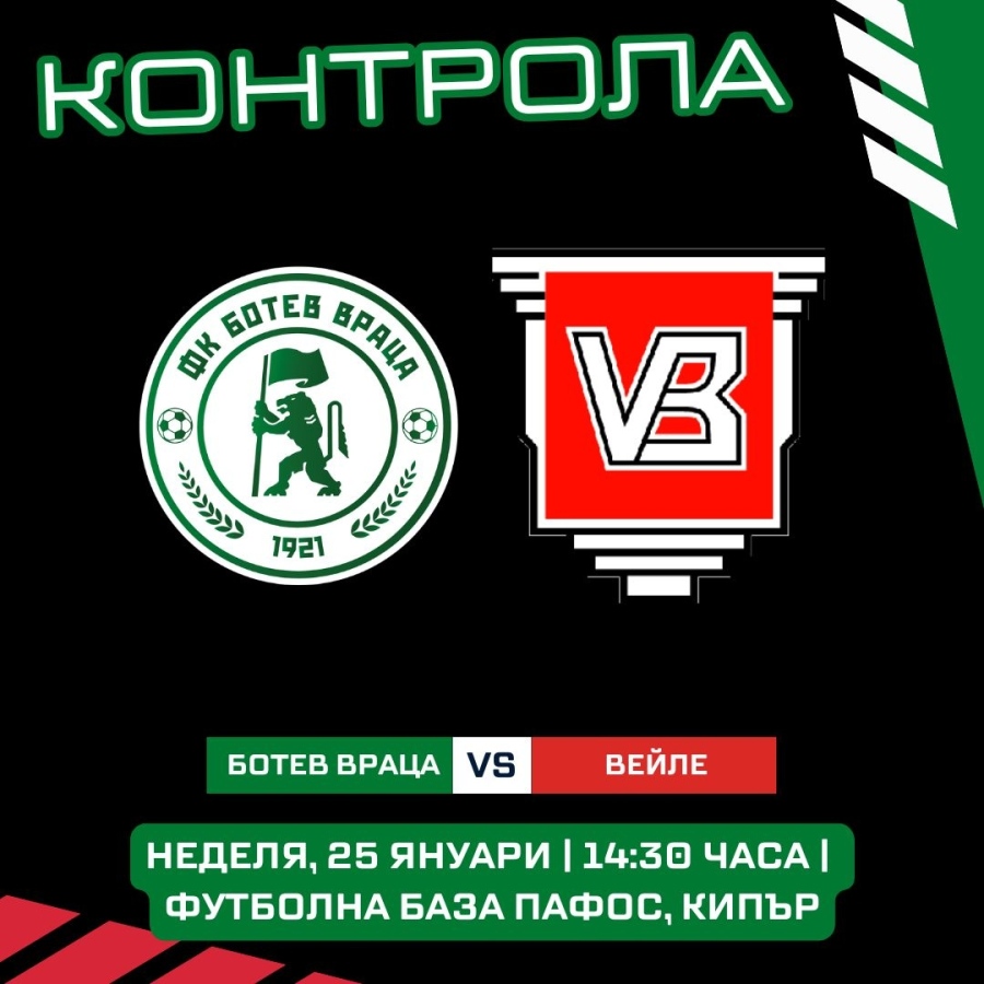 Участник в Шампионската лига предостави базата си на Ботев