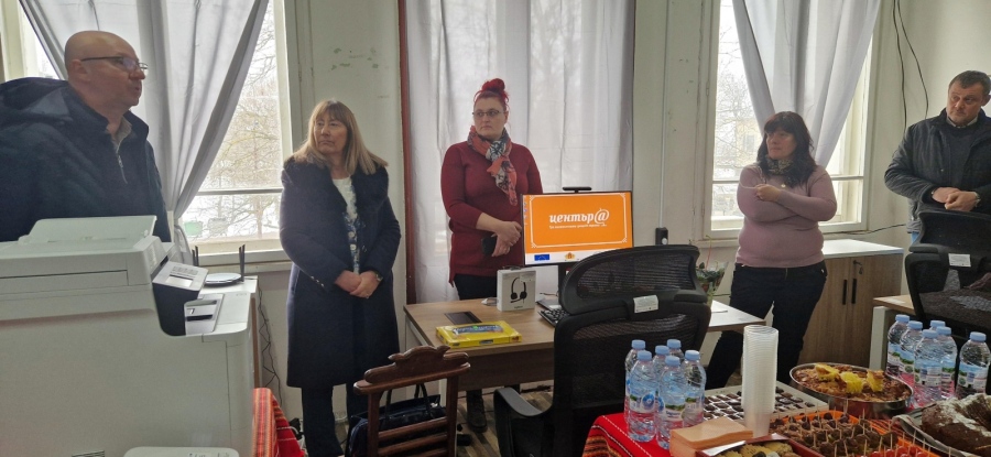 Народно читалище „Виолета Рангелова 1929“ в село Трайково  откри своя дигитален клуб