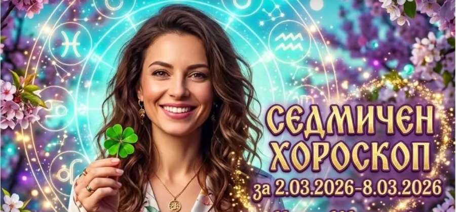 Седмичен хороскоп за 2-8 март 2026 г.