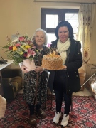 Кметът на община Козлодуй Маринела Николова посети баба Павлина, която отпразнува своя 90-годишен юбилей