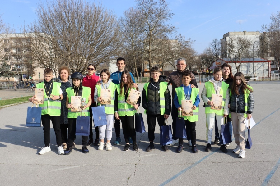 В Козлодуй се проведе Общински кръг на Националното състезание по безопасност на движението по пътищата 
