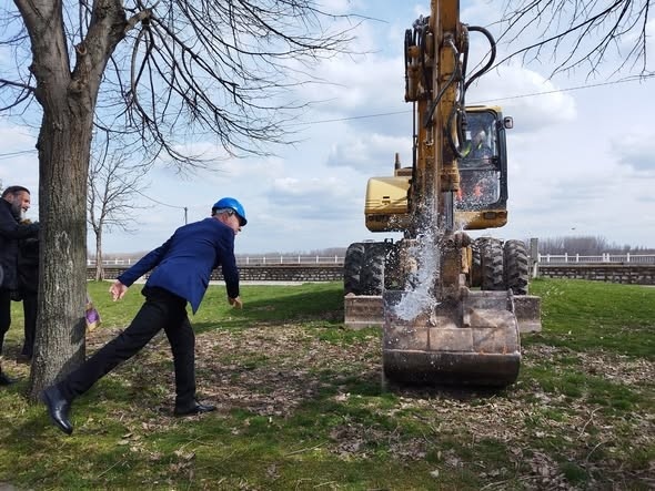 Община Видин даде старт на изграждането на велоалея и зони за отдих в Крайдунавския парк