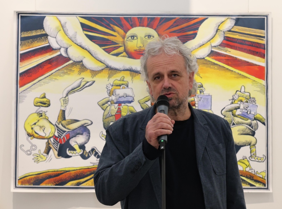 Изложба на големия карикатурист Георги Чаушов постави началото на фестивала \