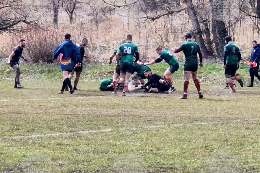 Балкански котки с успех срещу НСА в мач от Държавното първенство по ръгби 15