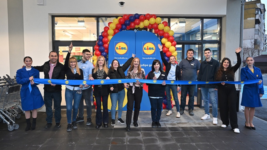 Lidl продължава реновирането на магазинната си мрежа с обновен магазин във Враца 