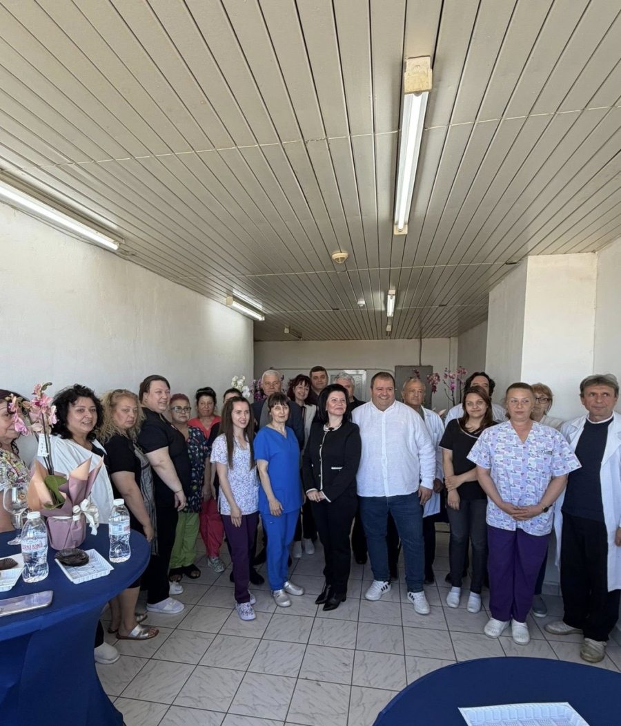 Маринела Николова посети лично медиците в община Козлодуй