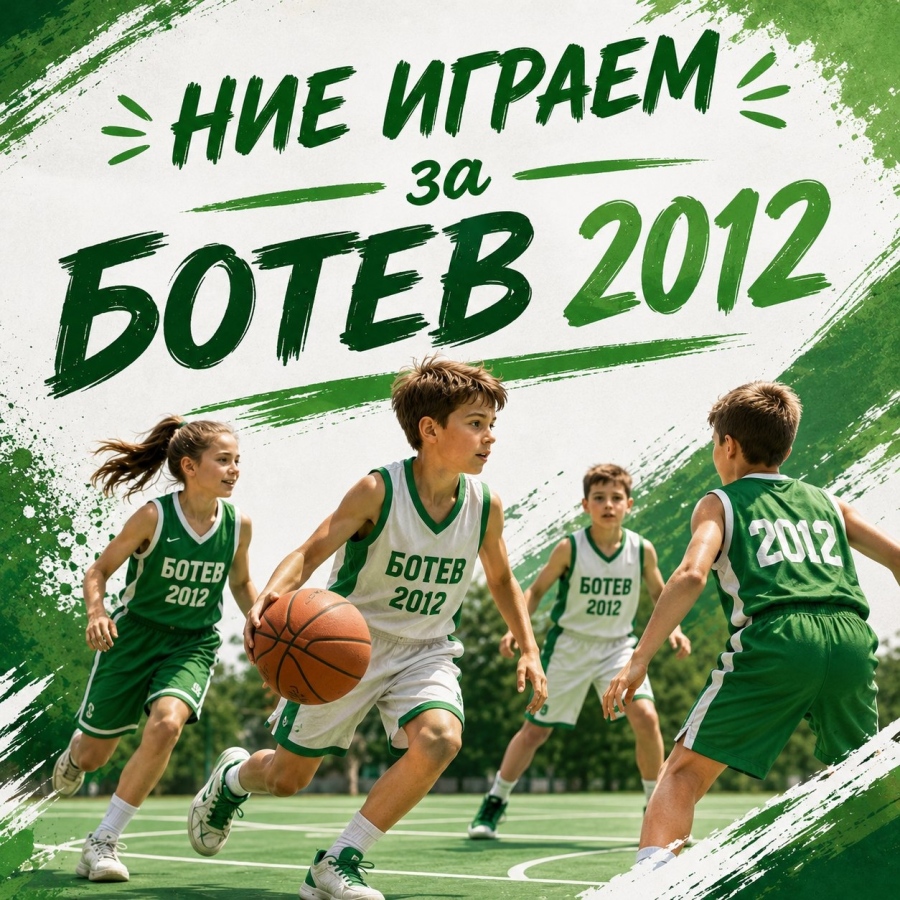 БК Ботев 2012 Враца ДЮШ обяви прием на деца