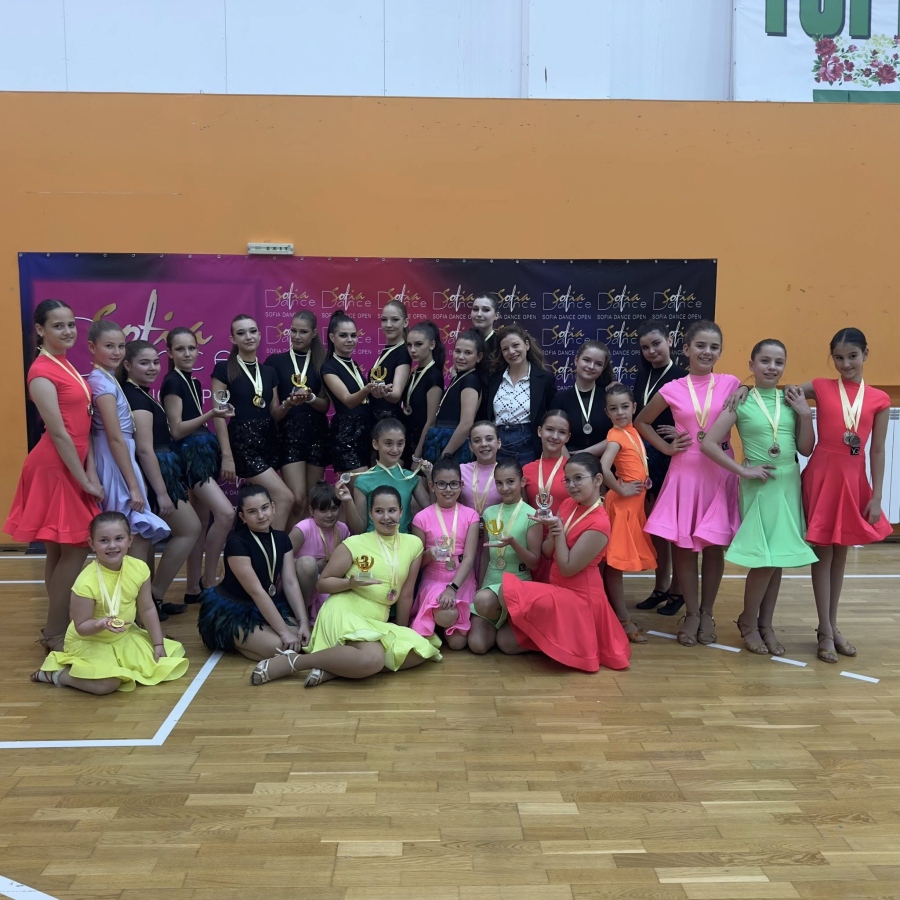Sofia Open Dance Festival 2026 - прекрасно състезание и заслужени успехи за клуб „Мистерия“