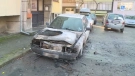 Лек автомобил е изгорял във Видинско