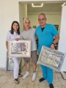 Успех за изкуството: Изложбата „Акварелни пътешествия“ на Милен Аврамов развълнува Лом