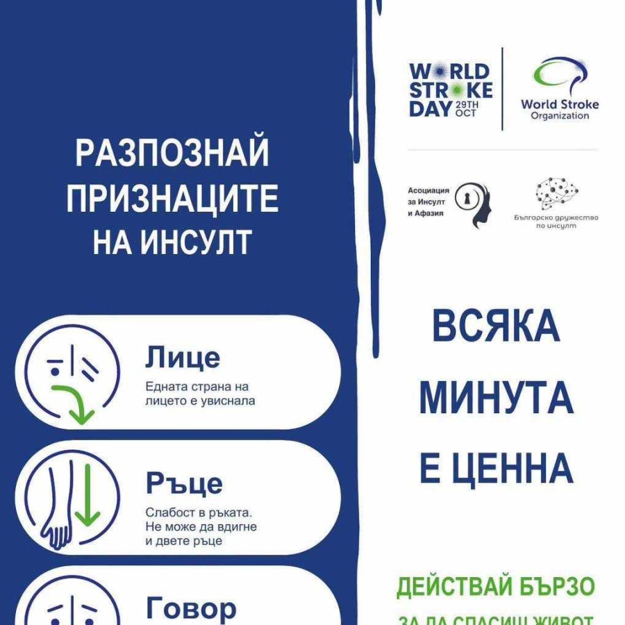  Община Враца подкрепя кампанията „Всяка минута е ценна!“
